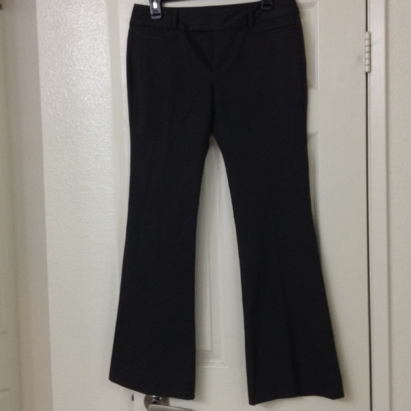 Dark grey trousers
