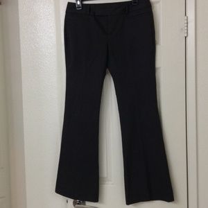 Dark grey trousers