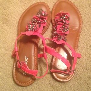 Bamboo sandals