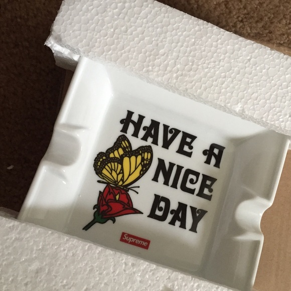 Supreme butterfly ashtray