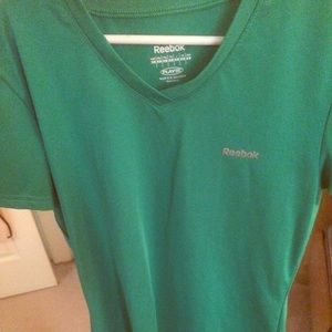 reebok short sleeve sport shirt