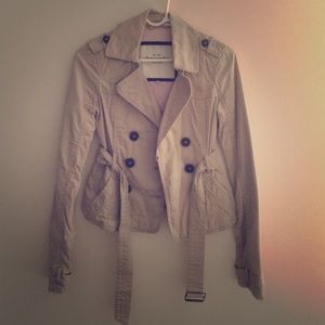 abercrombie kids trenchcoat