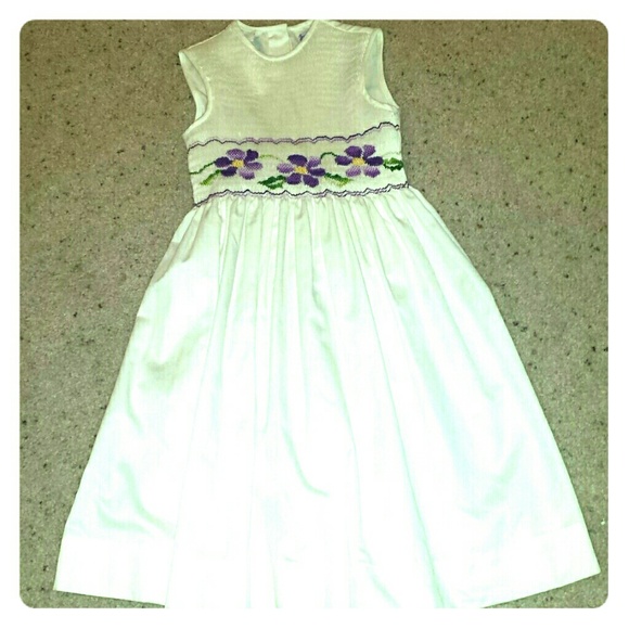Children's Hand Smocked Dress