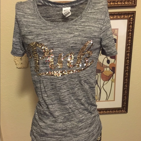 Victoria secret pink shirt limited editions