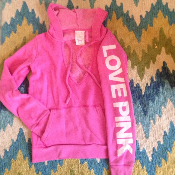 Love Pink hoodie💕🐶