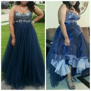 Prom Dress size 10 & Prom Shoes size 8...Worn once
