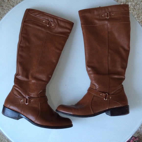 Business Gal Fawn Riding Boots