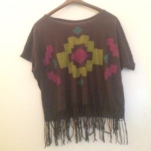 tribal crop top