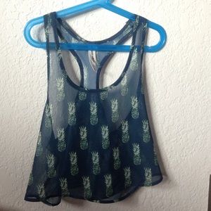 Pineapple tank top