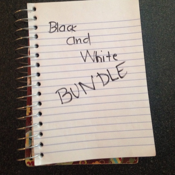 Black and white bundle