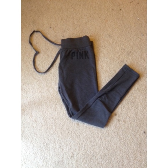 XS VS PINK Grey  Skinny Sweats