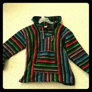 Baja hoodie or "Drug rug"