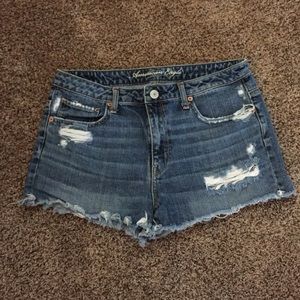 American Eagle destroyed shorts size 12.
