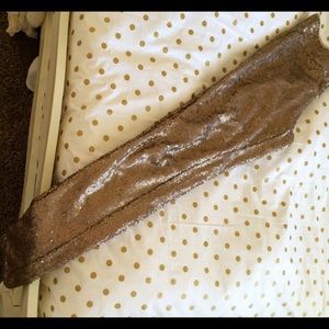 Gold sequin pants size small