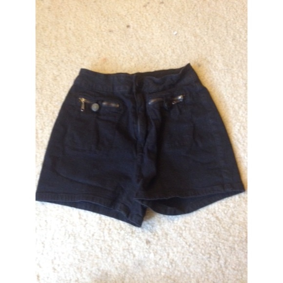 Size 24 Urban Outfitters Black High Waist Shorts