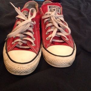 Red converse