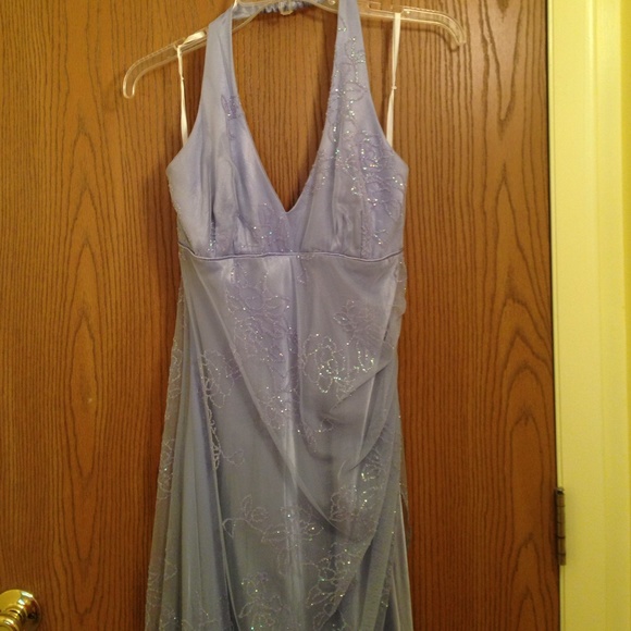 Lavender floor length dress!
