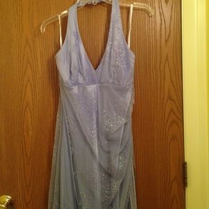 Lavender floor length dress!