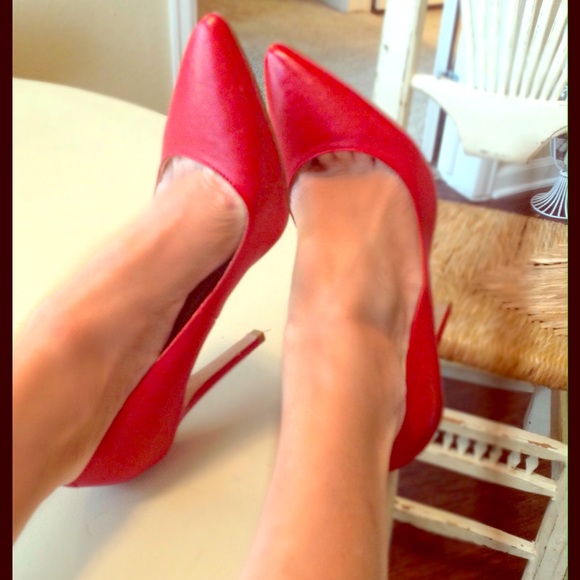 Aldo Red Pumps