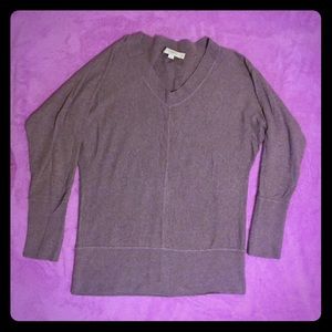 Ann Taylor Loft purple sweater