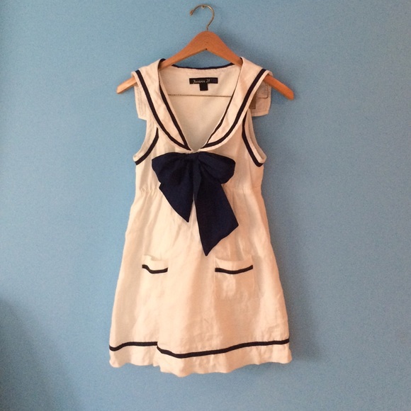 forever 21 sailor tunic blouse