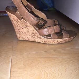 Eurosoft by soft tan wedges
