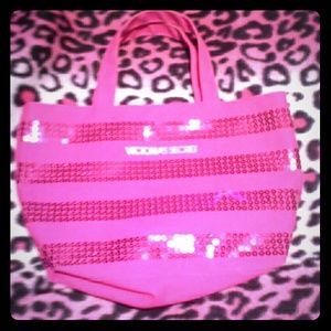 Small Pink Victorias Secret Bag