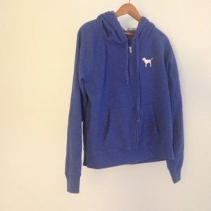 Blue sweatshirt