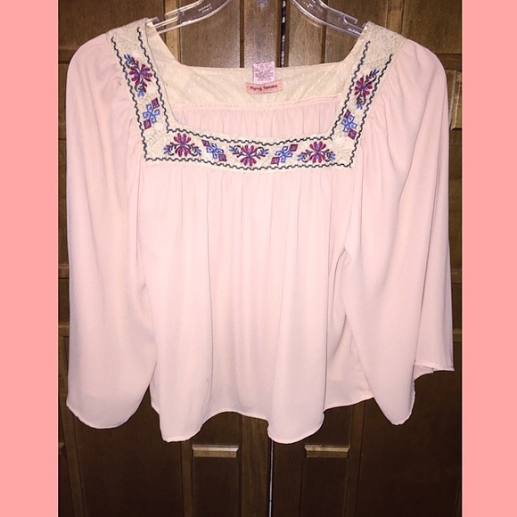 Light pink blouse