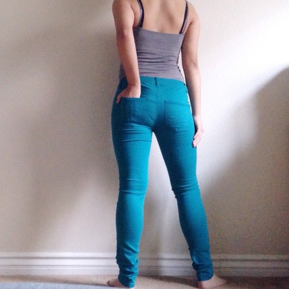 Turquoise Jeans👖
