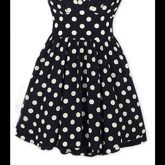 HP IconicPretty Classic Polka Dot Mini Dress - Picture 2 of 4