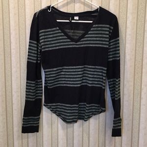 Urban Outfitters striped thermal