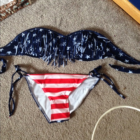 American flag bikini  BRAND NEW