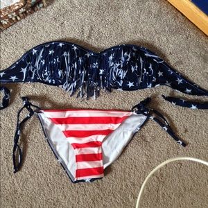 American flag bikini  BRAND NEW