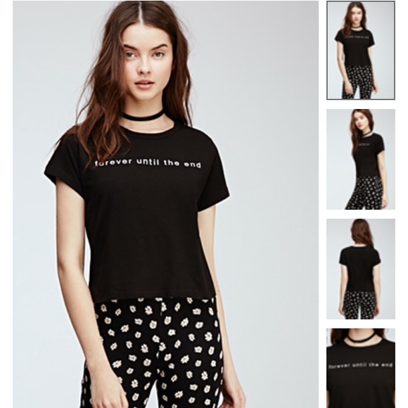 Forever 21 "Forever Until The End" Shirt