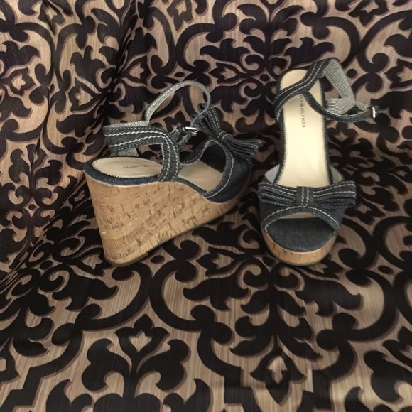 Tommy Hilfiger Wedge Sandals - Picture 2 of 3