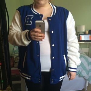 Blue Varsity Jacket