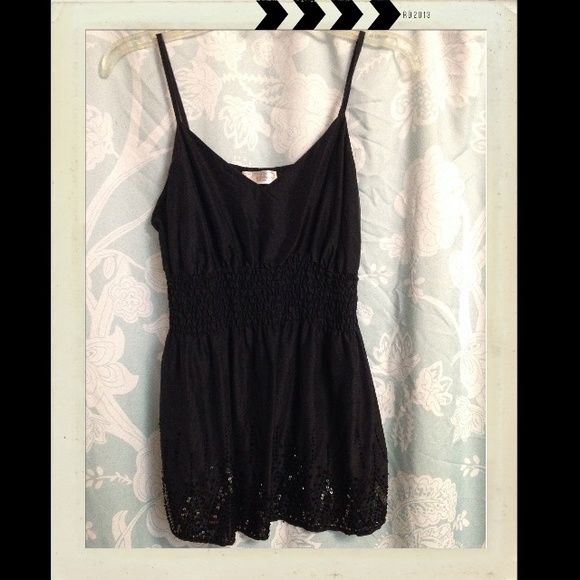 Old Navy Sequin Maternity Top Size M