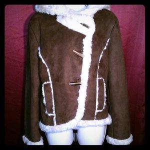 Brown Winter coat...size XL