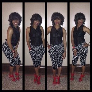 Small Stylish Capri Pants