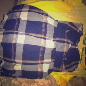 Hollister plaid dress