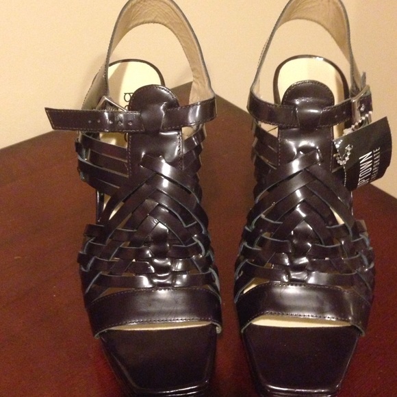 BEBE shoes dark brown