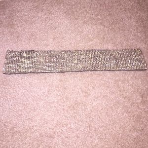 Express rhinestone waist belt