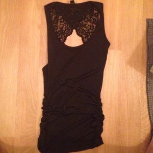 Brand New never worn Black Lace Tunic/dress