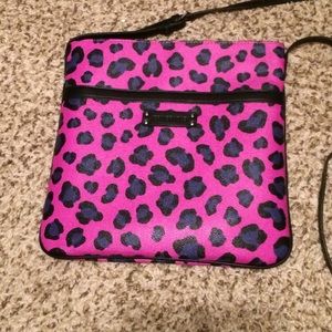 Vera Bradley Slim Hipster Leopard Cross Body Bag