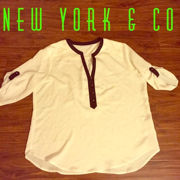 White Essential Top from NY & Co