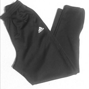 Black Adidas athletic pants