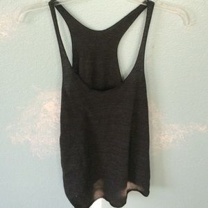 Gray tank top