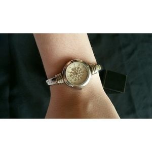 Silver Snowflake Watch!