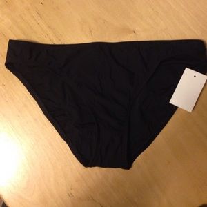 Black swim bottoms